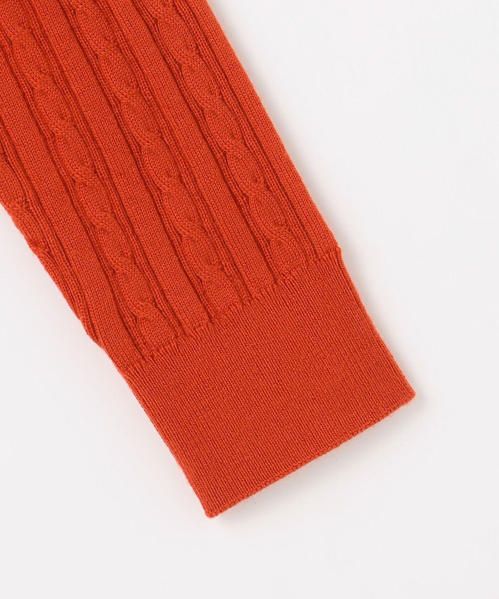 J.PRESS LADIES KNIT BASIC クルーネック カーディガン 