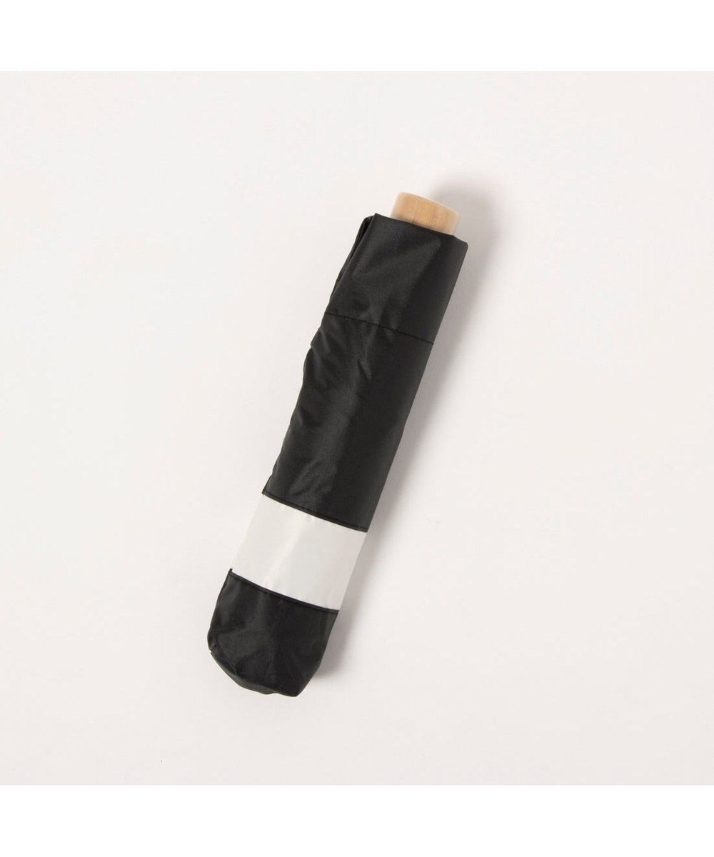 UNBILLION カシュネ cachenez / PU切り継ぎボーダー3段折りたたみ傘 