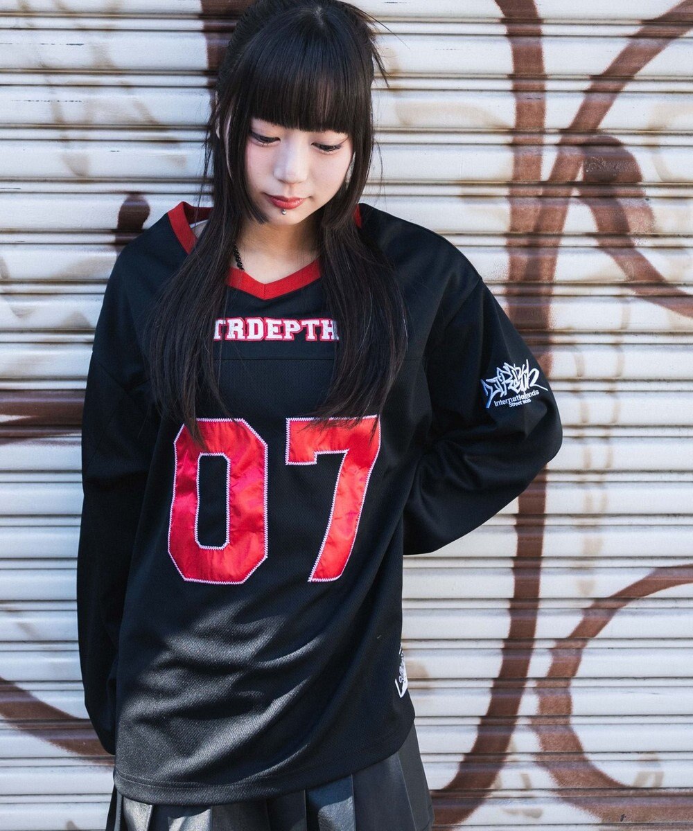 WEGO 【ユニセックス着用ITEM】ナンバリングホッケーT（LS） 