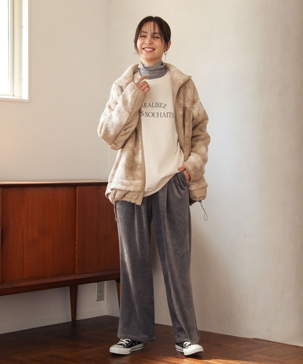 Green Parks スタンドボアジャケット 