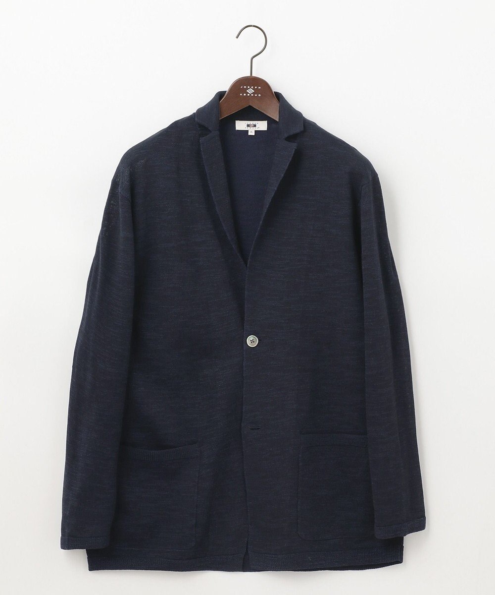 JOSEPH ABBOUD 【キングサイズ・サスティナブル】スラブギマ カーディガン 