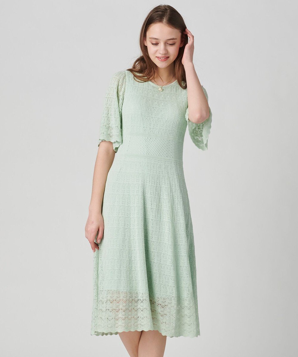 CROCHET KNITDRESS ニットドレス / TOCCA | ファッション通販 【公式