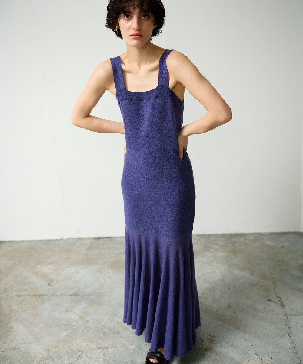 GRACE CONTINENTAL ニットキャミワンピース 