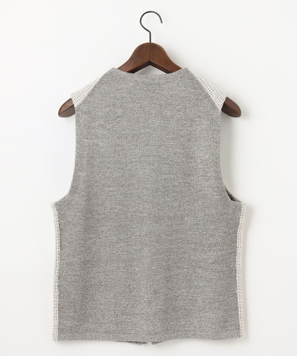 JOSEPH ABBOUD 【キングサイズ・イタリア糸使用/洗える】メリノブレンドモール ニット ベスト 