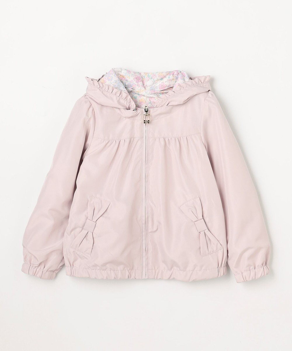 ANY KIDS 【フード取り外し/洗濯機可能】撥水加工リバーシブルゾン 