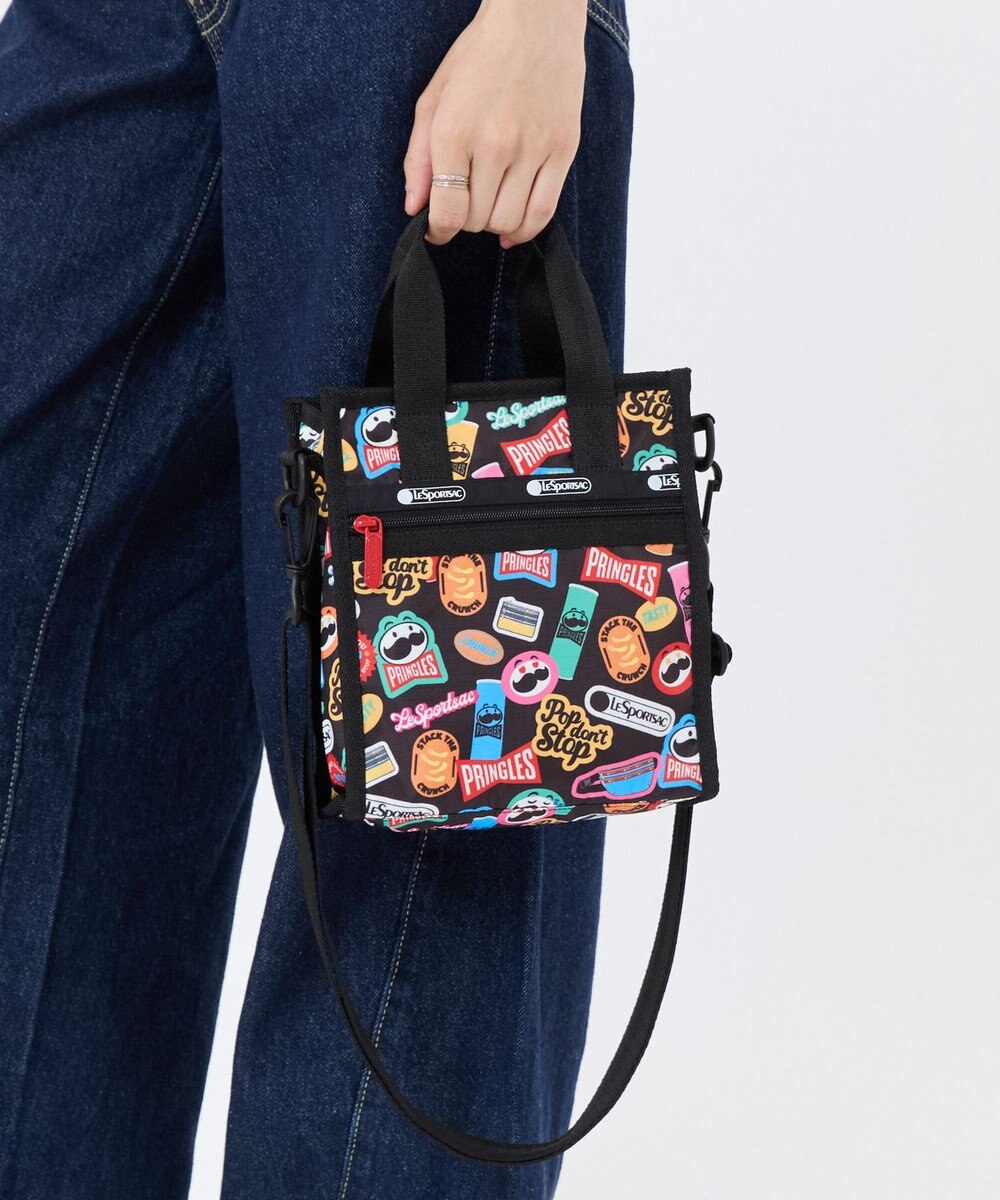 LeSportsac MINI N/S TOTE/プリングルズスティッカーズ 