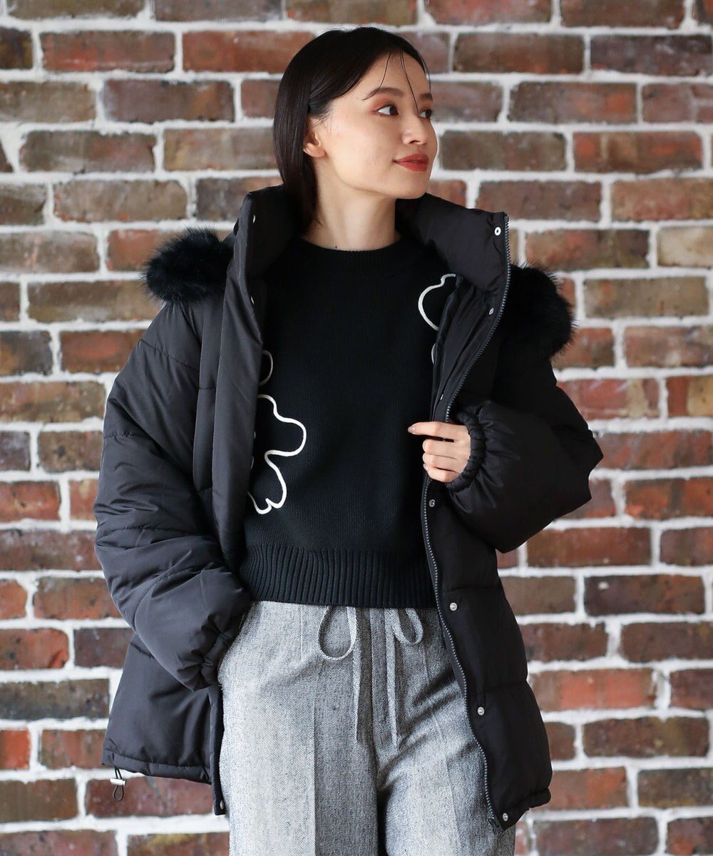 Green Parks ・ｓｗｉｎｇ　ｂｙ　ファイバーダウンベルト付コート 