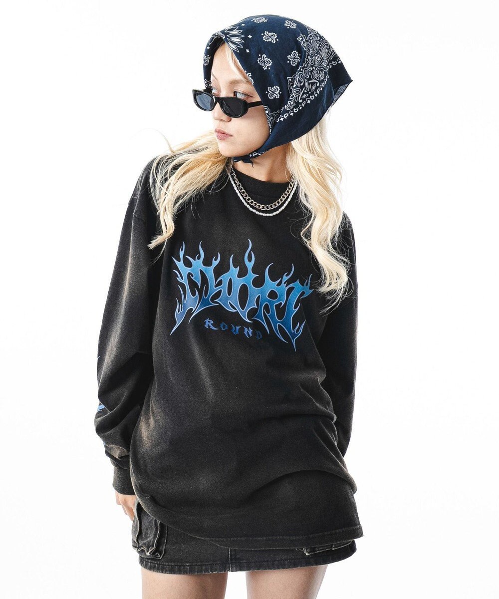 WEGO 【ユニセックス着用ITEM】フレイムグラフィックBIGT（LS） 