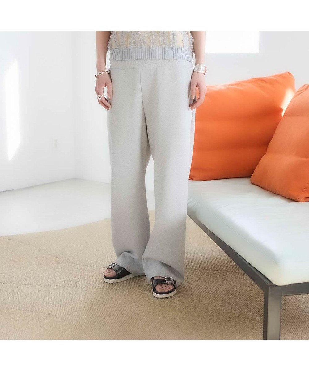 MODE ET JACOMO <carino>厚底ビジューバックルサンダル 