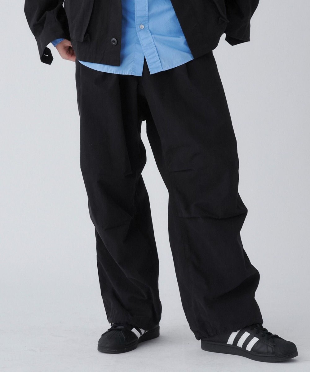 WEGO サイドスリットパラシュートパンツ 