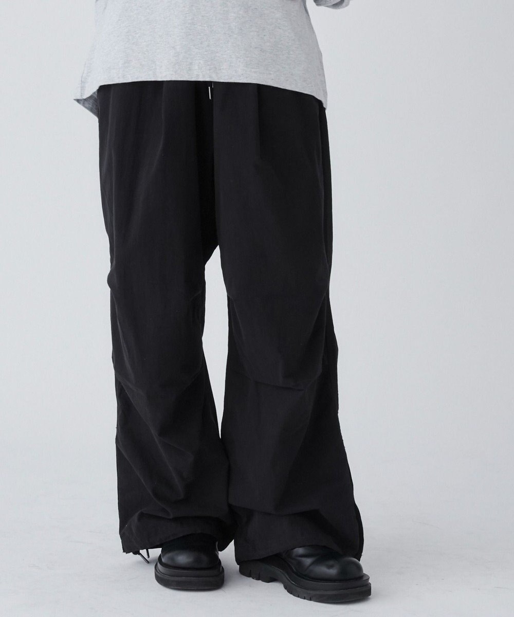 WEGO サイドスリットパラシュートパンツ 