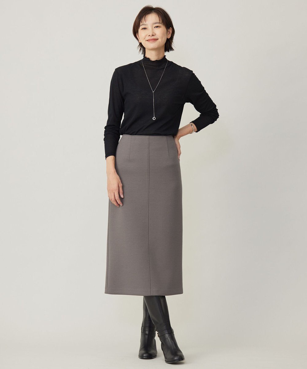 J.PRESS LADIES S 【WEB限定】シアーメローネックインナー カットソー 