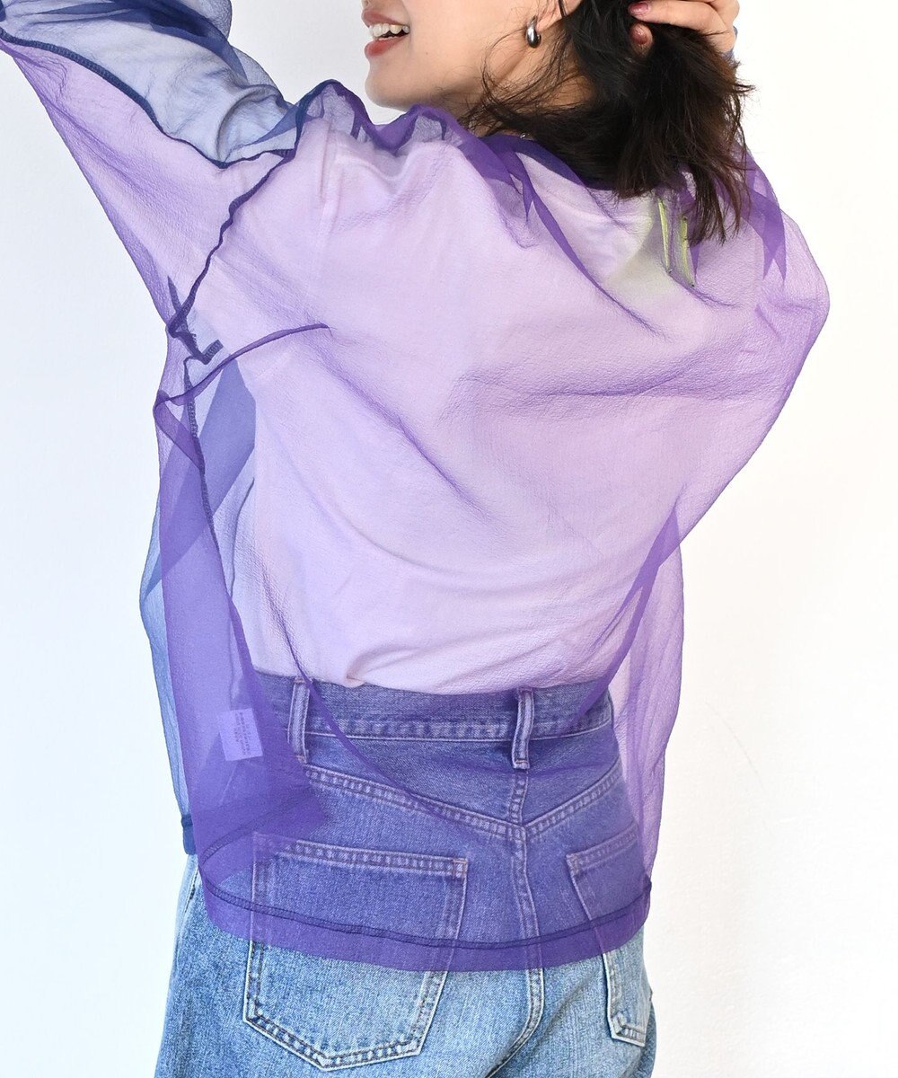 COQ SHEER ORGANZA 2 シアープルオーバー 