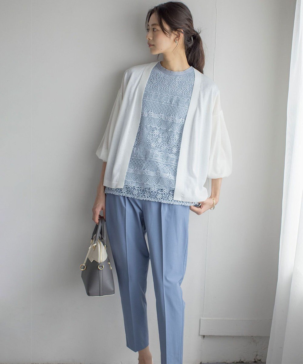 組曲 ラッセルレース ブラウス 