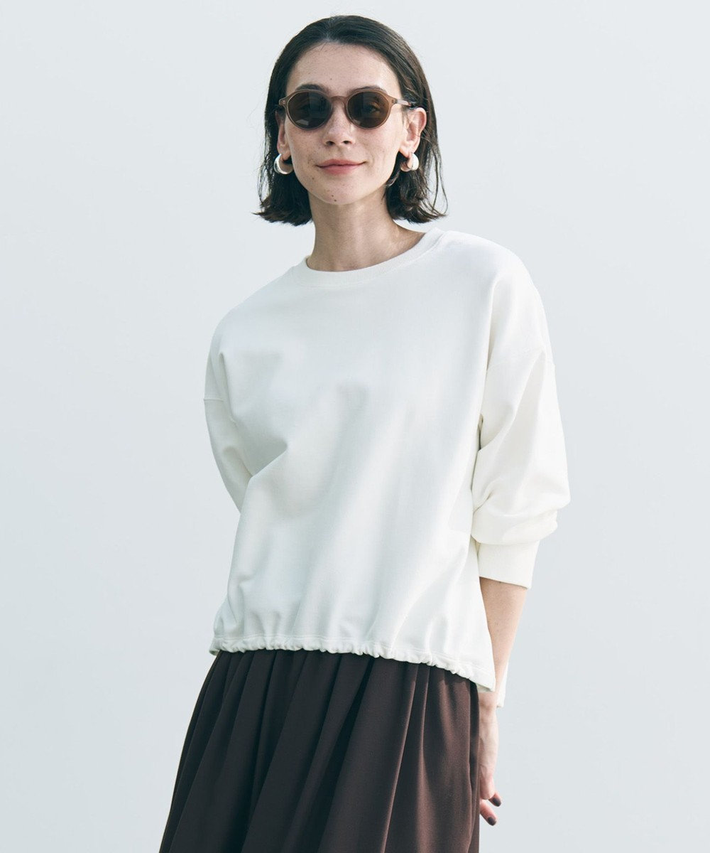 UNFILO L ハイストレッチ ドロストスウェット 