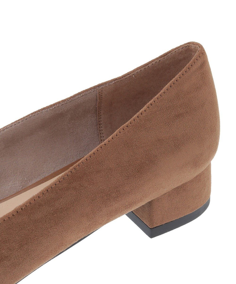 YECCA VECCA バックルローヒールパンプス 