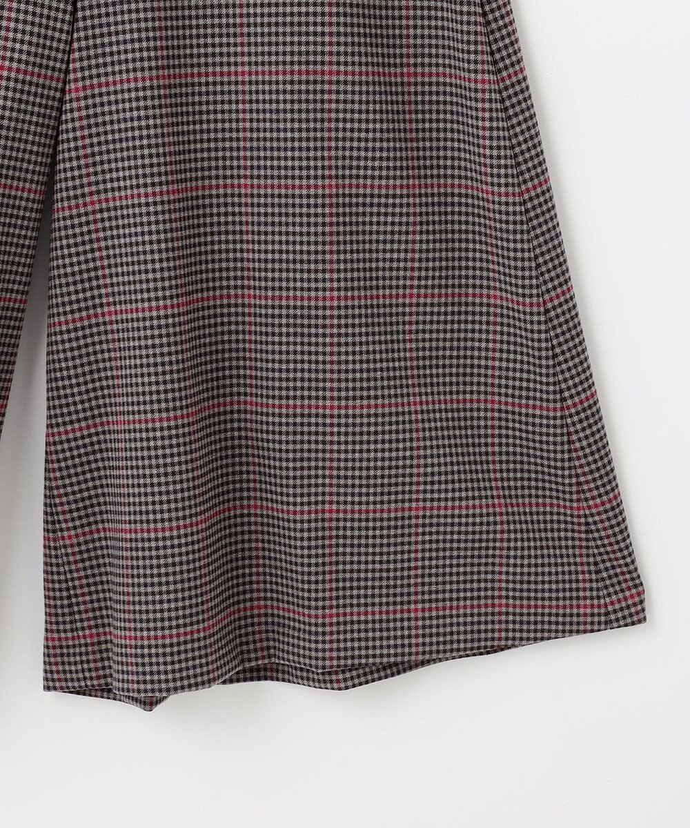 組曲 T/Rツイルストレッチ フレアパンツ 