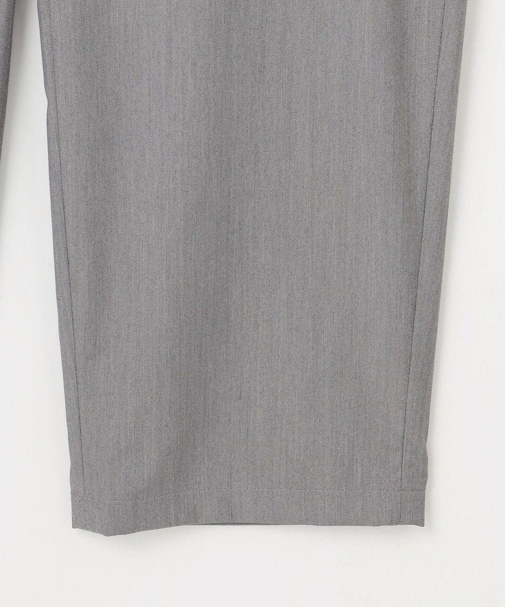 J.PRESS LADIES L SOFTシャンブレー テーパード パンツ 