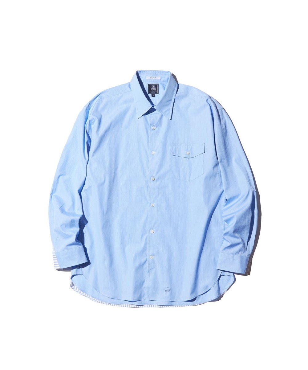 J.PRESS MEN 【J.PRESS ORIGINALS】SOKTAS Regular Collar Shirt / Baggy Fit 