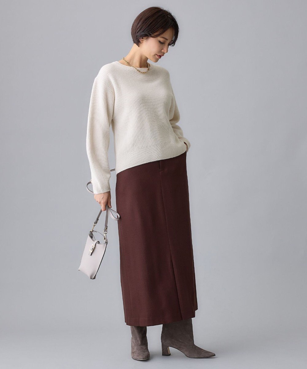 自由区 ウールサキソニー スカート 