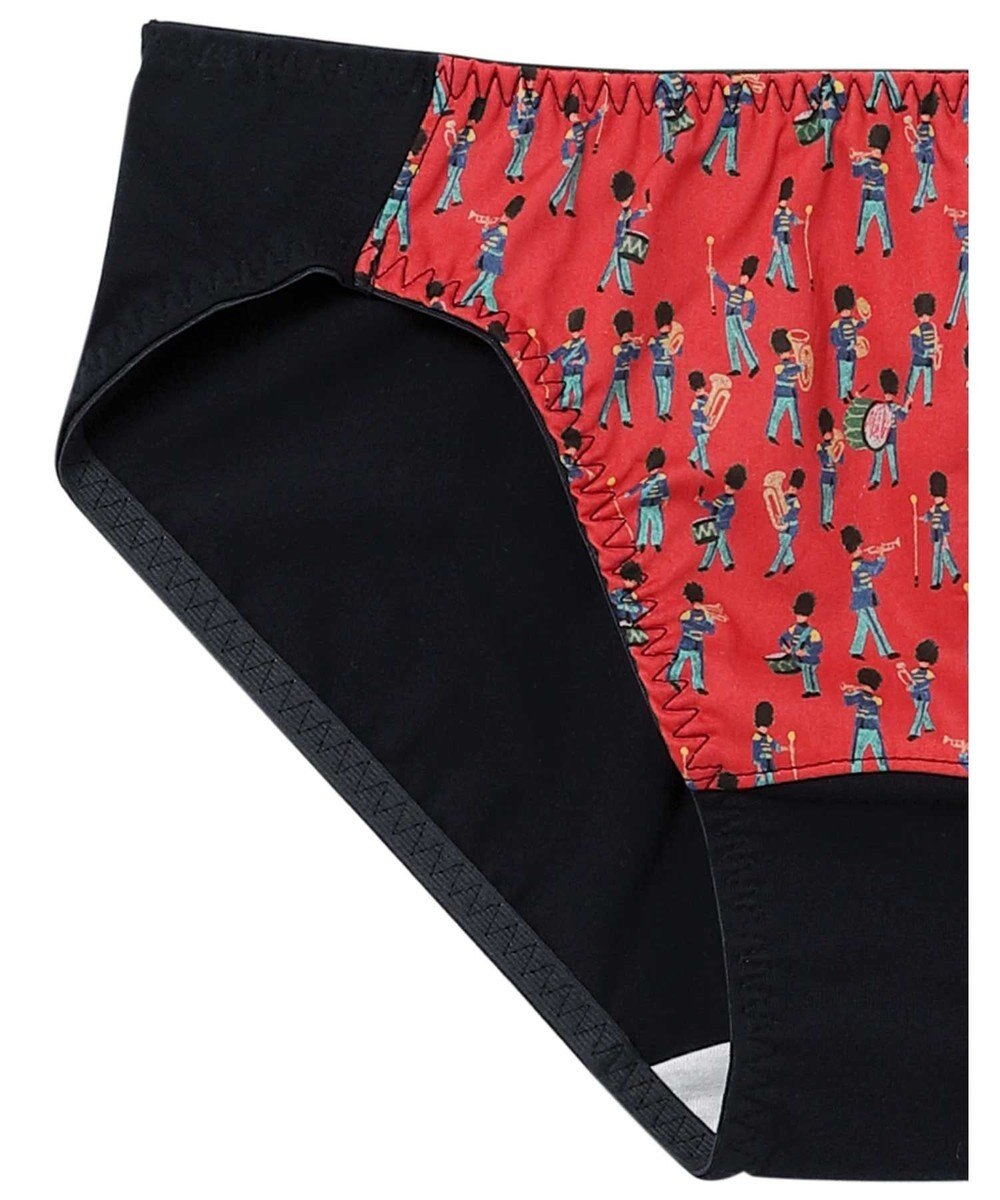 une nana cool MADE WITH LIBERTY FABRIC 【綿混】三角ノンワイヤーブラ　 