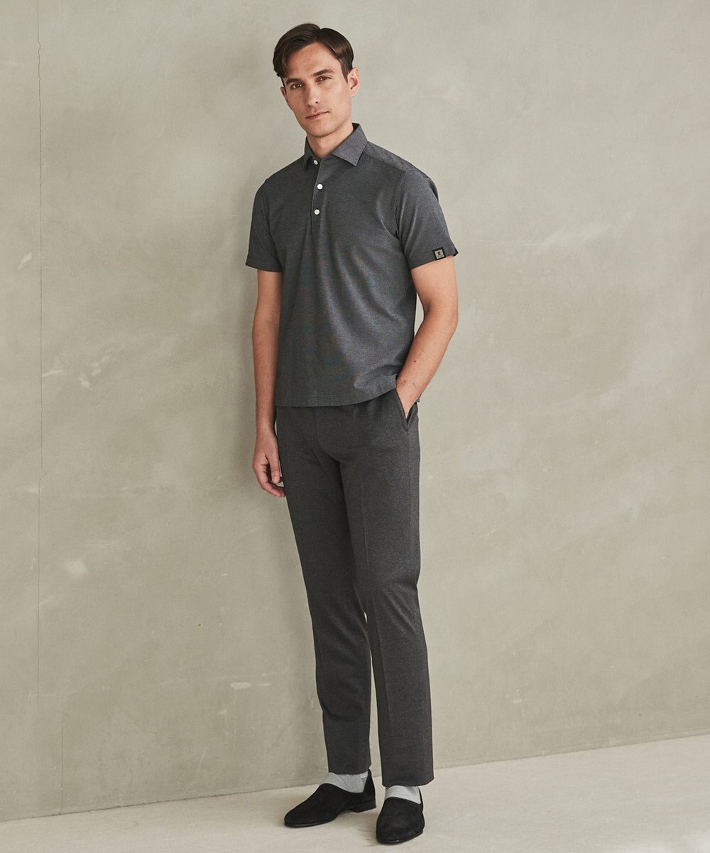 GOTAIRIKU セットアップ対応【洗える/ストレッチ/シワになりにくい】ドライジャージー セットアップパンツ 