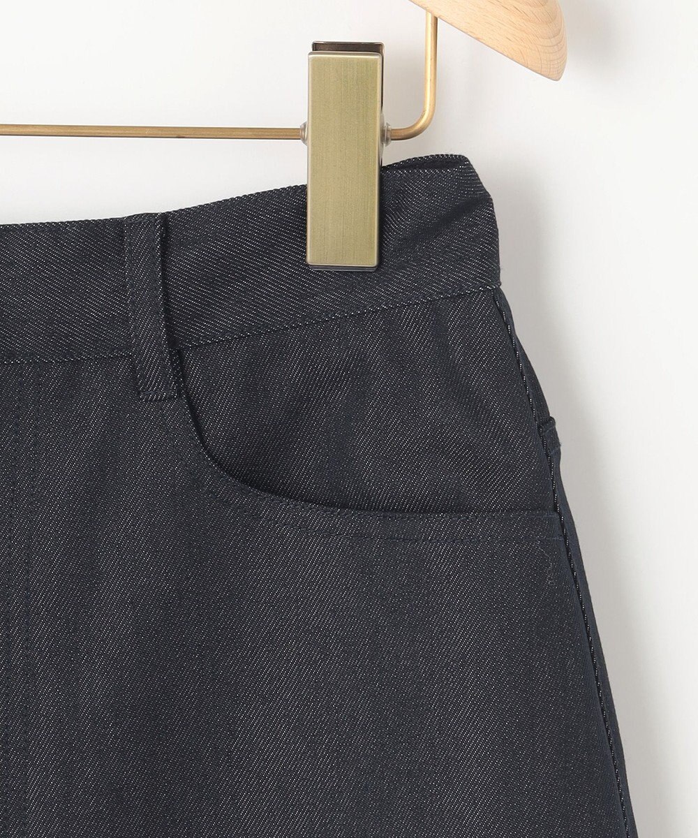 組曲 【洗える】デニムライクギャバ スカート 