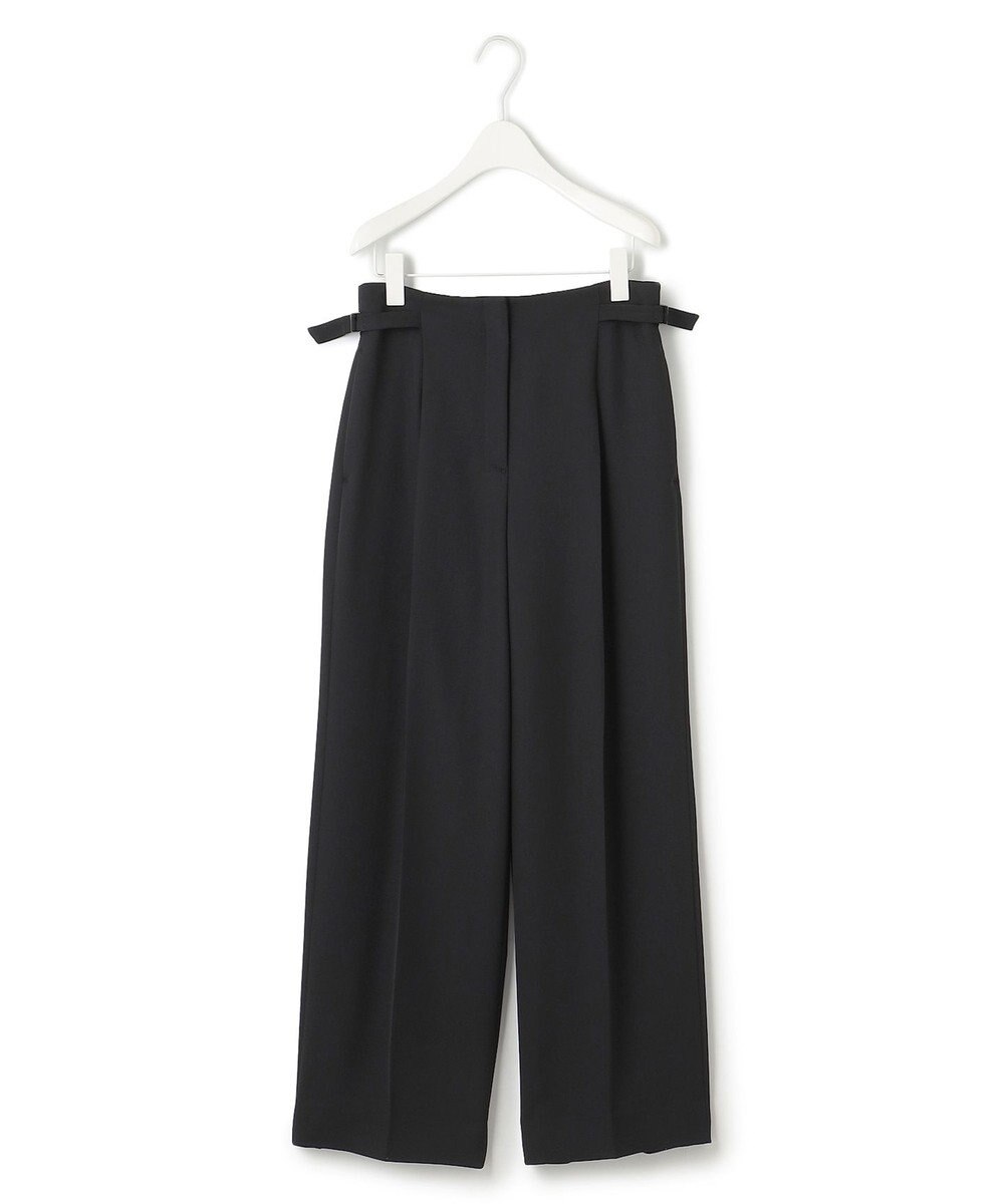 ICB 【2WAY・WEB限定・洗える】シルフィルダブルクロス サスペンダーパンツ 