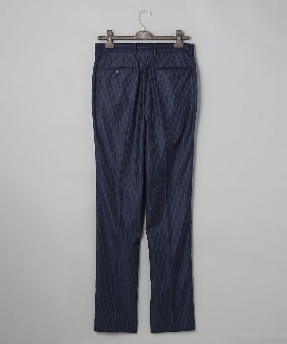 GOTAIRIKU 【Loro Piana Fabric】365 通年 3ピーススーツ(ネイビーストライプ) 