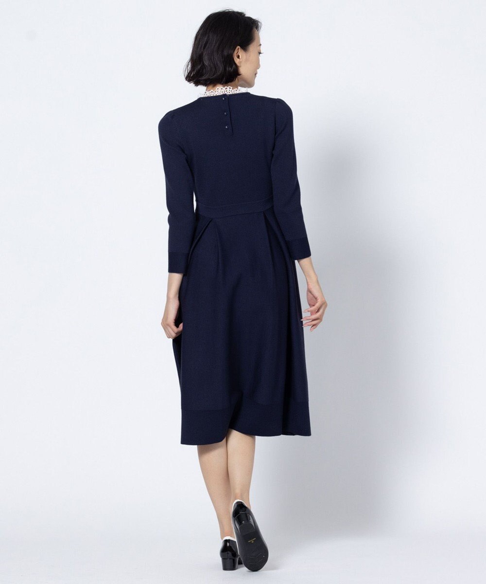 TOCCA 【岡崎紗絵さん着用】NOBLE LACE KNIT DRESS ニットドレス 