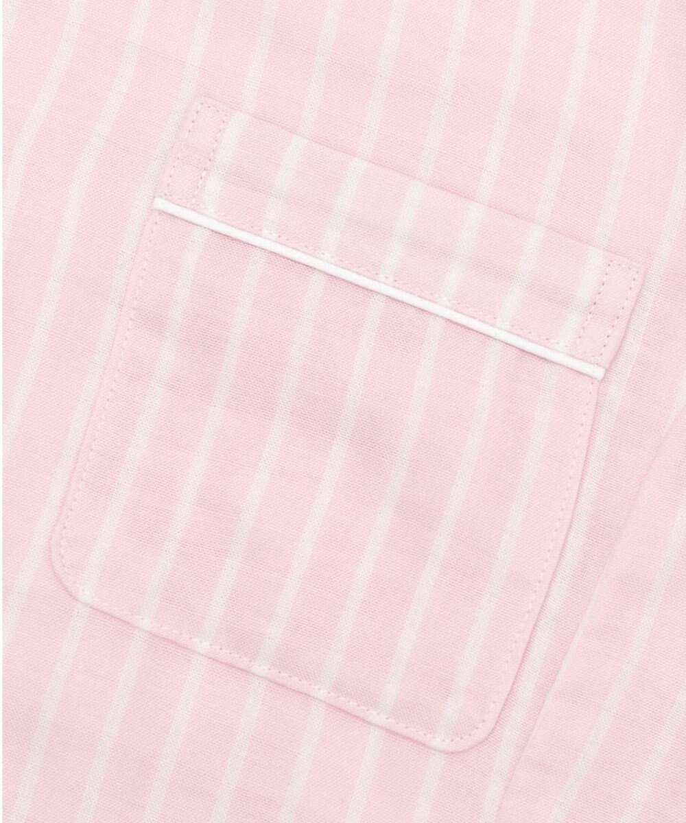 Wing パジャマ 長袖 長ズボン ピマ綿100％ やわらかな肌ざわり 襟つきシャツタイプ レディース EP3000 ウイング／ワコール 