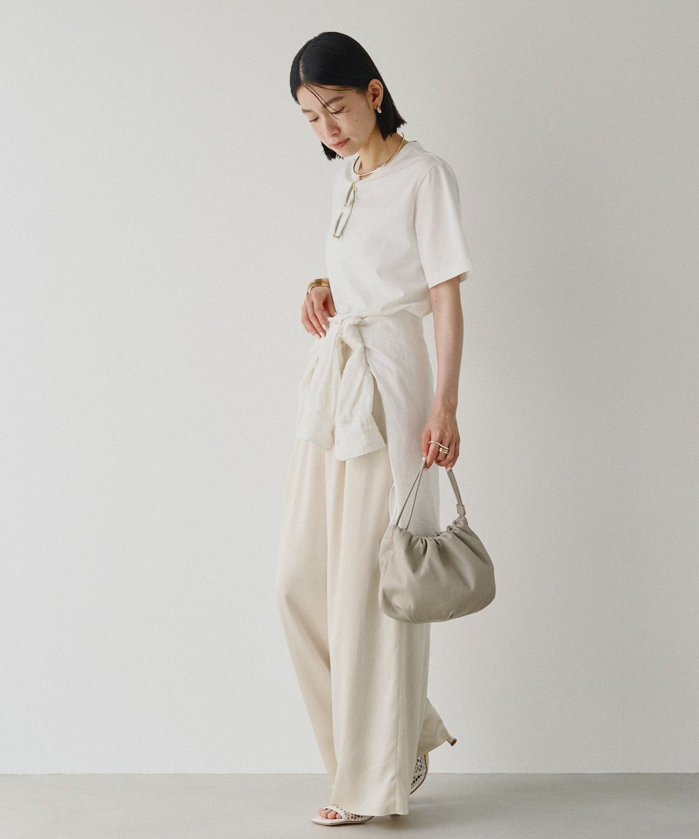 russet レザー巾着4WAYショルダーバッグ(CE-1454) 