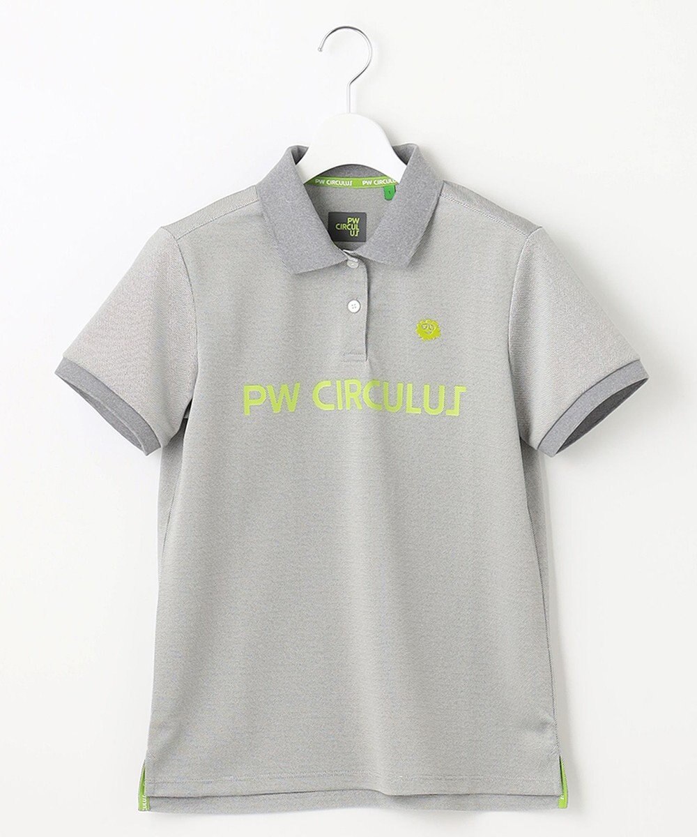 PW CIRCULUS 【WOMEN】【吸汗速乾】ベーシックカノコ ポロシャツ 