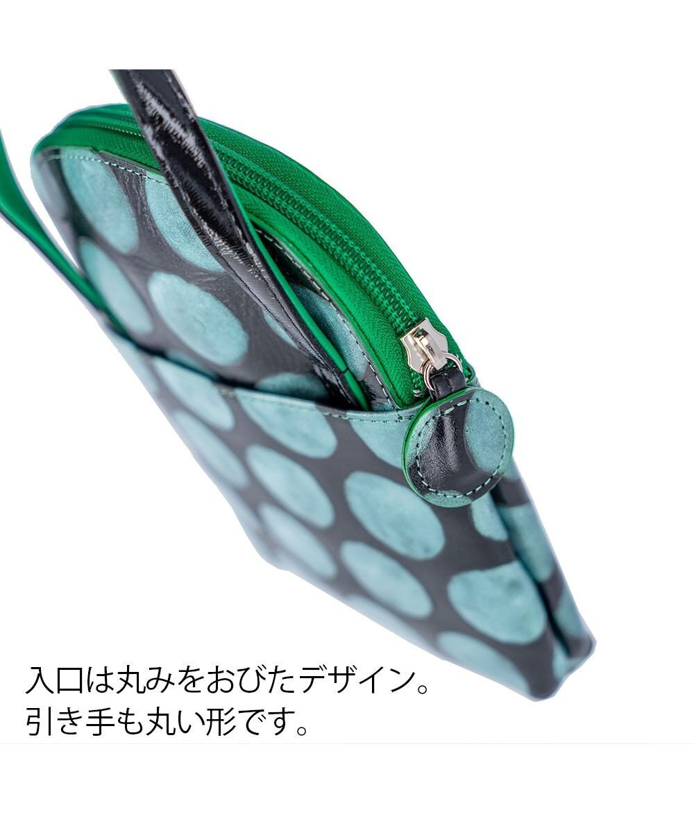 tsumori chisato CARRY フルムーンドット ショルダーバッグ ミニバッグ お財布ショルダー 