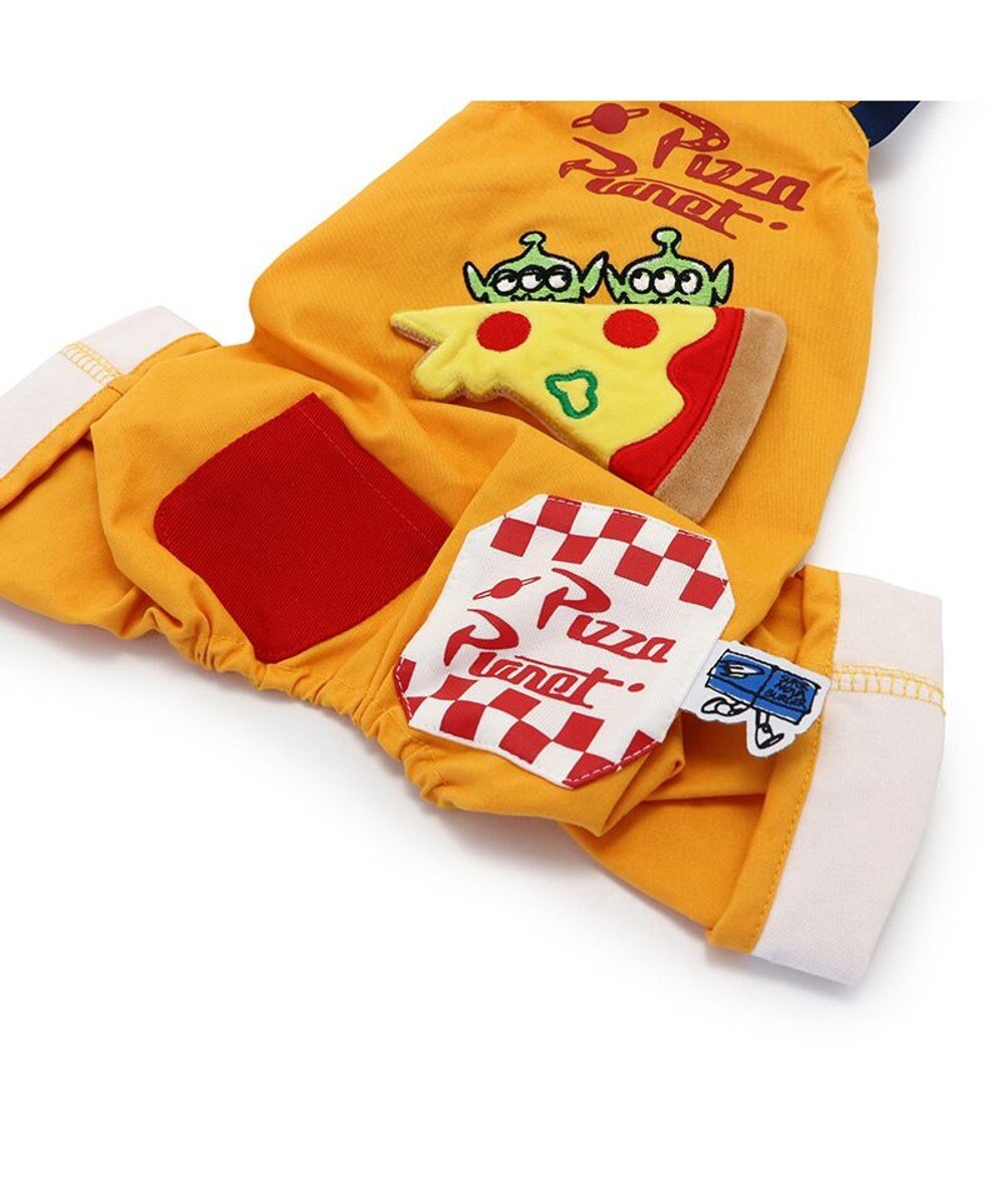 PET PARADISE ディズニー トイ・ストーリー  ピザプラネット柄  オーバーオール 【小型犬】 