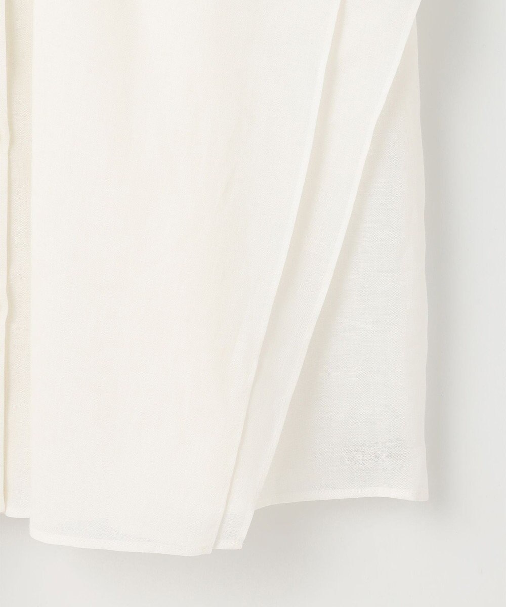 自由区 【カタログ掲載・接触冷感・洗える】シアーラミーローンフリル ブラウス 