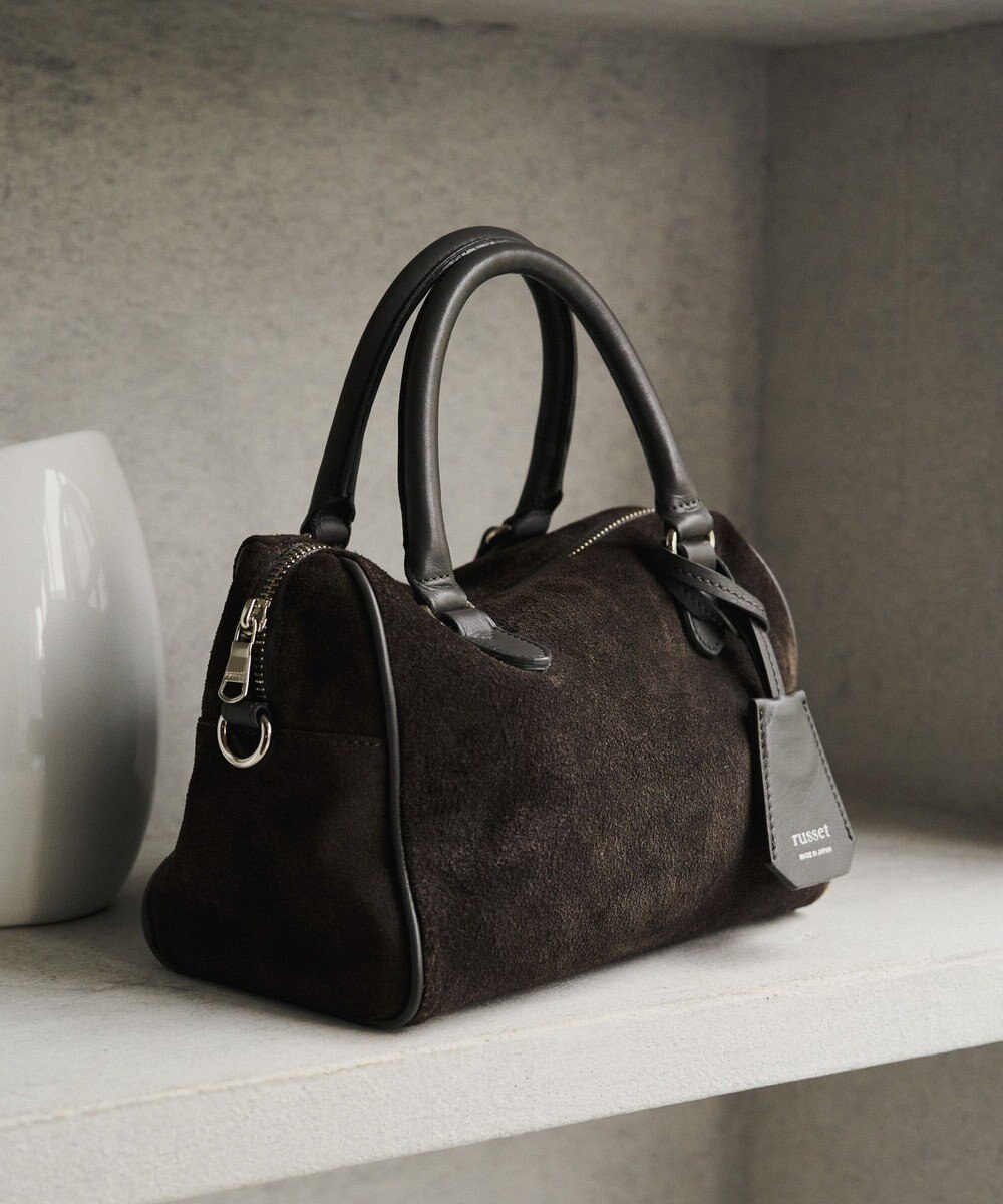 russet スエード2WAYミニボストンバッグ(CE-1570-WEB) 