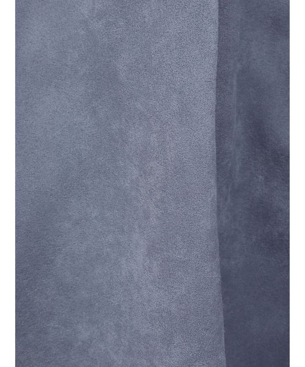 Green Parks ノーカラータックスウェード調ブルゾン 