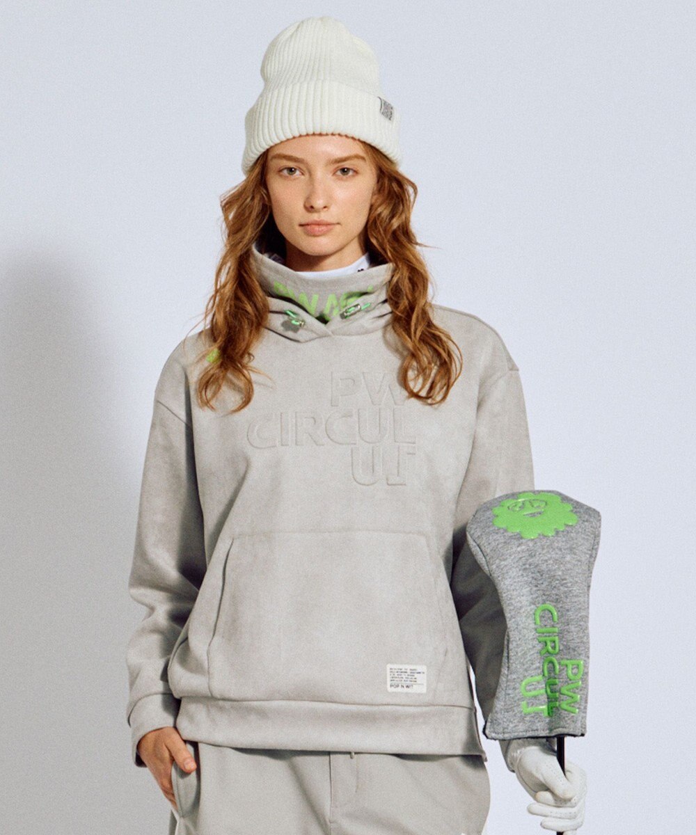 PW CIRCULUS 【UNISEX】WAVY カラーニット帽 ゴルフ 