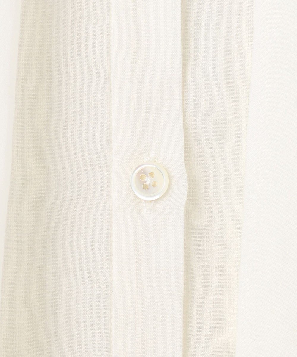 自由区 【カタログ掲載・接触冷感・洗える】シアーラミーローンフリル ブラウス 