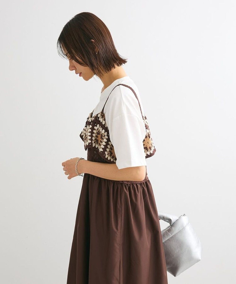 Green Parks ・ＳＵＧＡＲ　ＳＰＯＯＮ　クロシェキリカエワンピース 