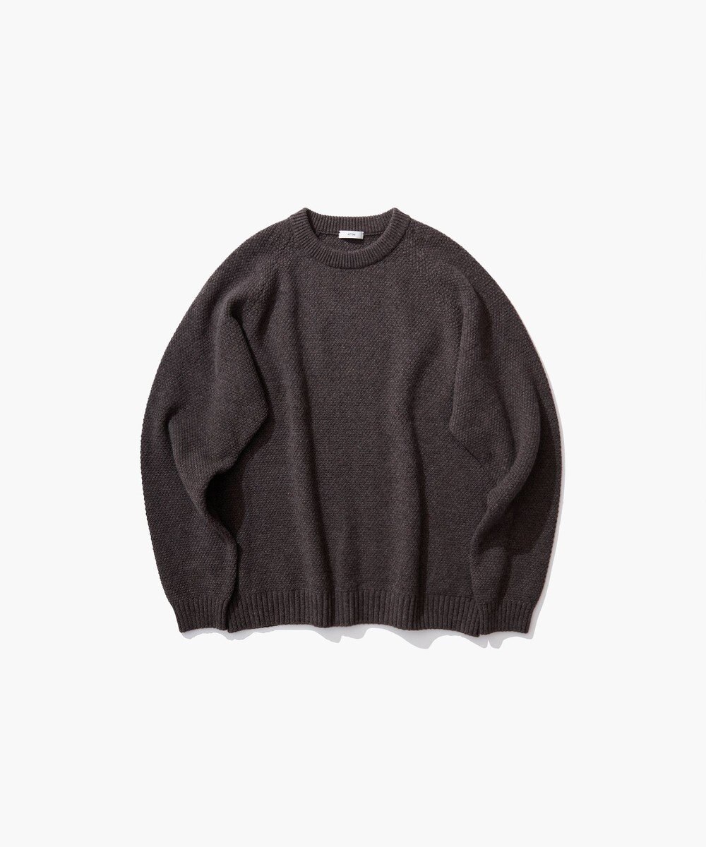 ATON LAMBS WOOL | クルーネックセーター - UNISEX 