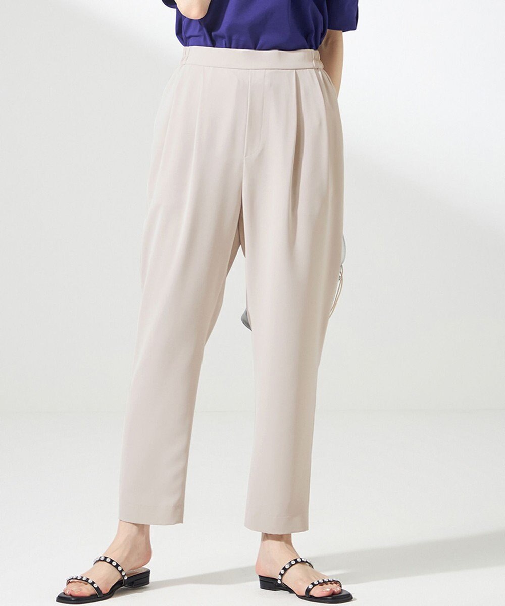 ANY SIS 【接触冷感・吸水速乾・UVカット】サラキレイ テーパードパンツ 