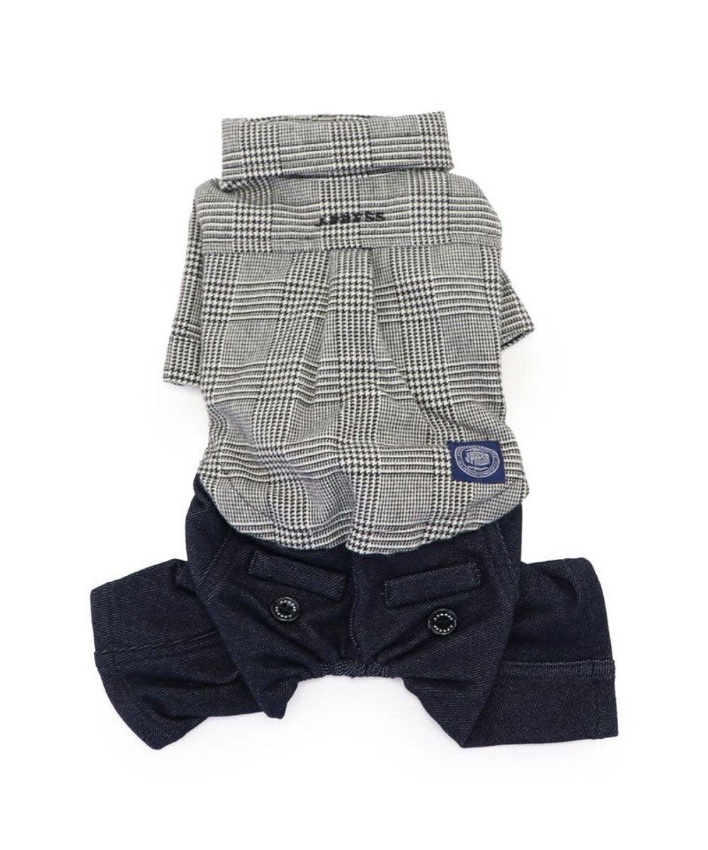 PET PARADISE J.PRESS パンツ つなぎ 《グレンチェック》 小型犬 