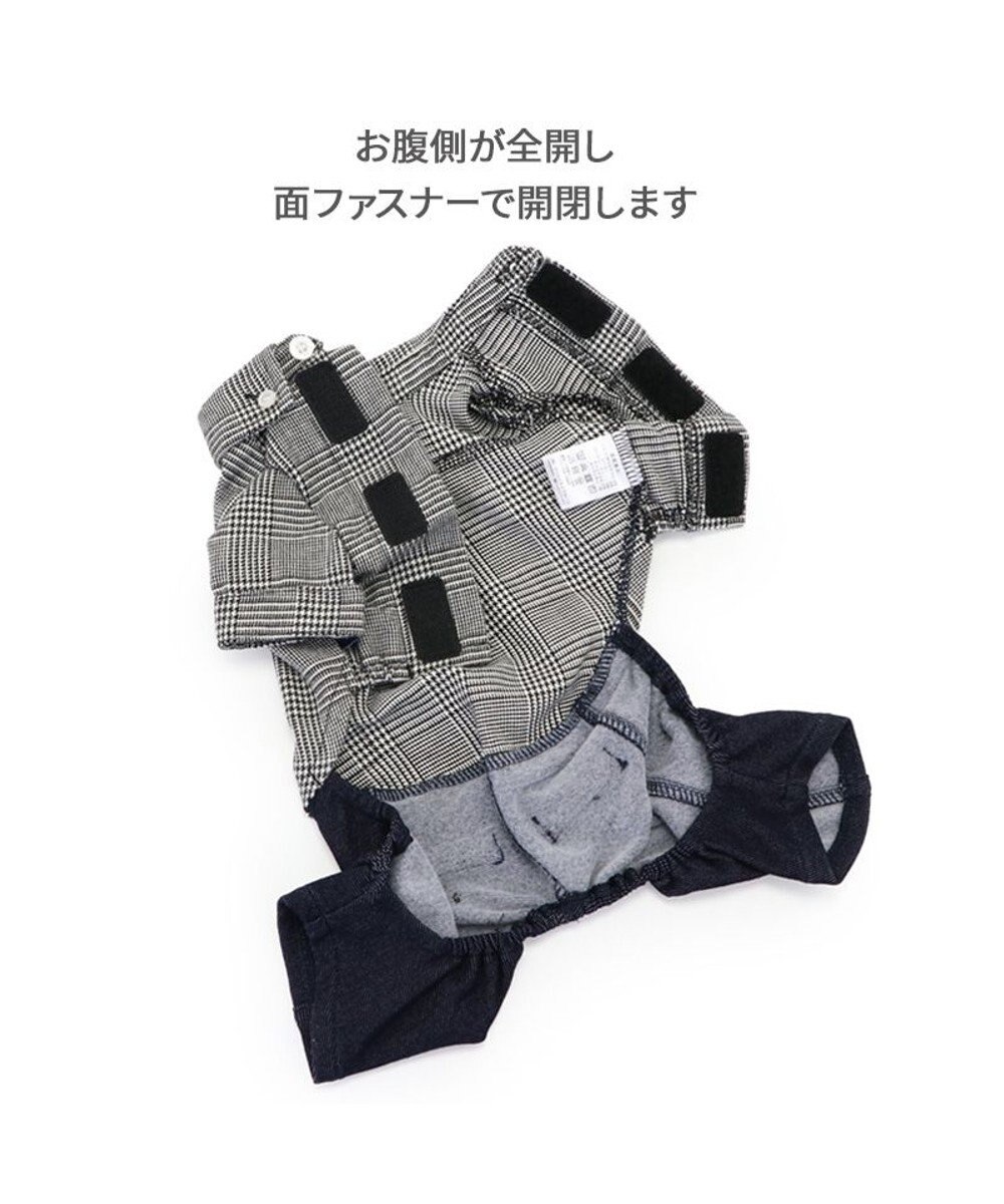PET PARADISE J.PRESS パンツ つなぎ 《グレンチェック》 小型犬 