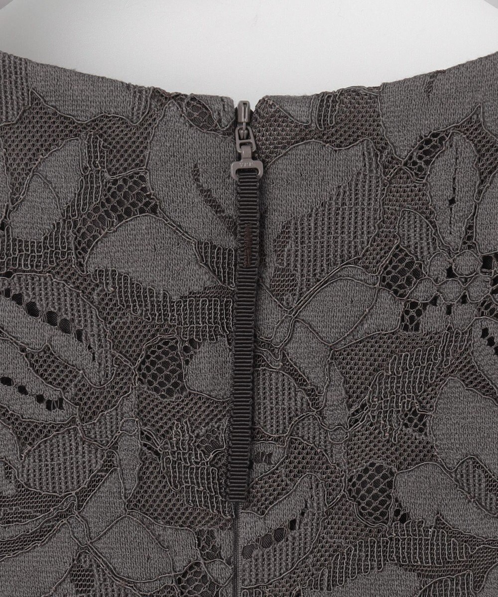 自由区 L 【洗える】フルールコードレース ワンピース 