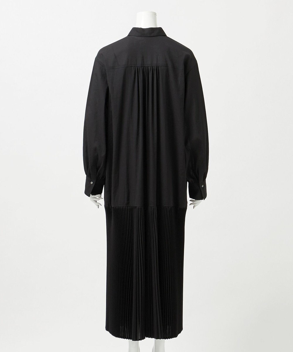 23区 S 【GOLD LABEL】トリアセテートオーガンジー プリーツワンピース 