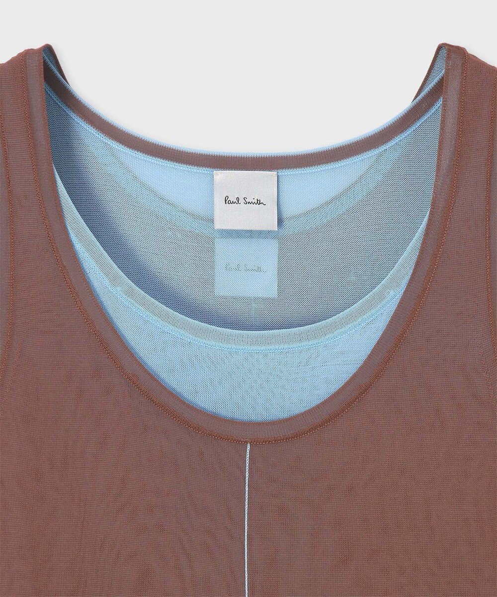 Paul Smith レイヤード シアータンクトップ 