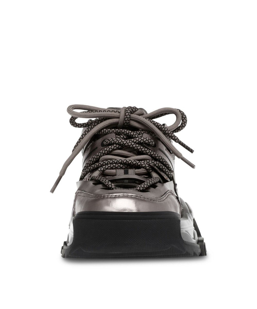 STEVE MADDEN KINGDOM ボリュームソールダブルレースアップスニーカー 