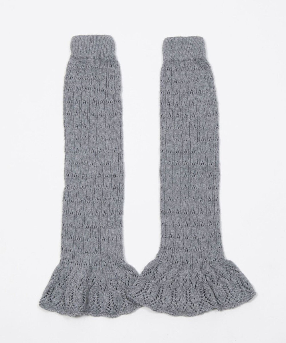 WEGO 透かし編みフリルレッグカバー 